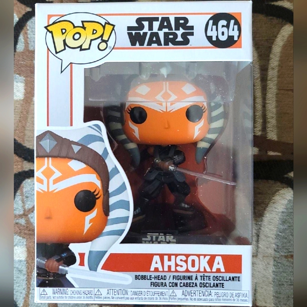 Funko Pop Star WarsAhsoka with Bobble-Head